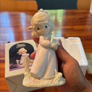 Precious Moment “ The Voice of Spring” Porcelain Figurine 1984